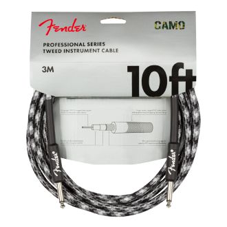 Fender Professional 3m Winter Camo Instrument Cable