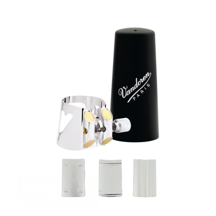 Vandoren LC01P Optimum Ligature and Plastic Cap for Bb Clarinet